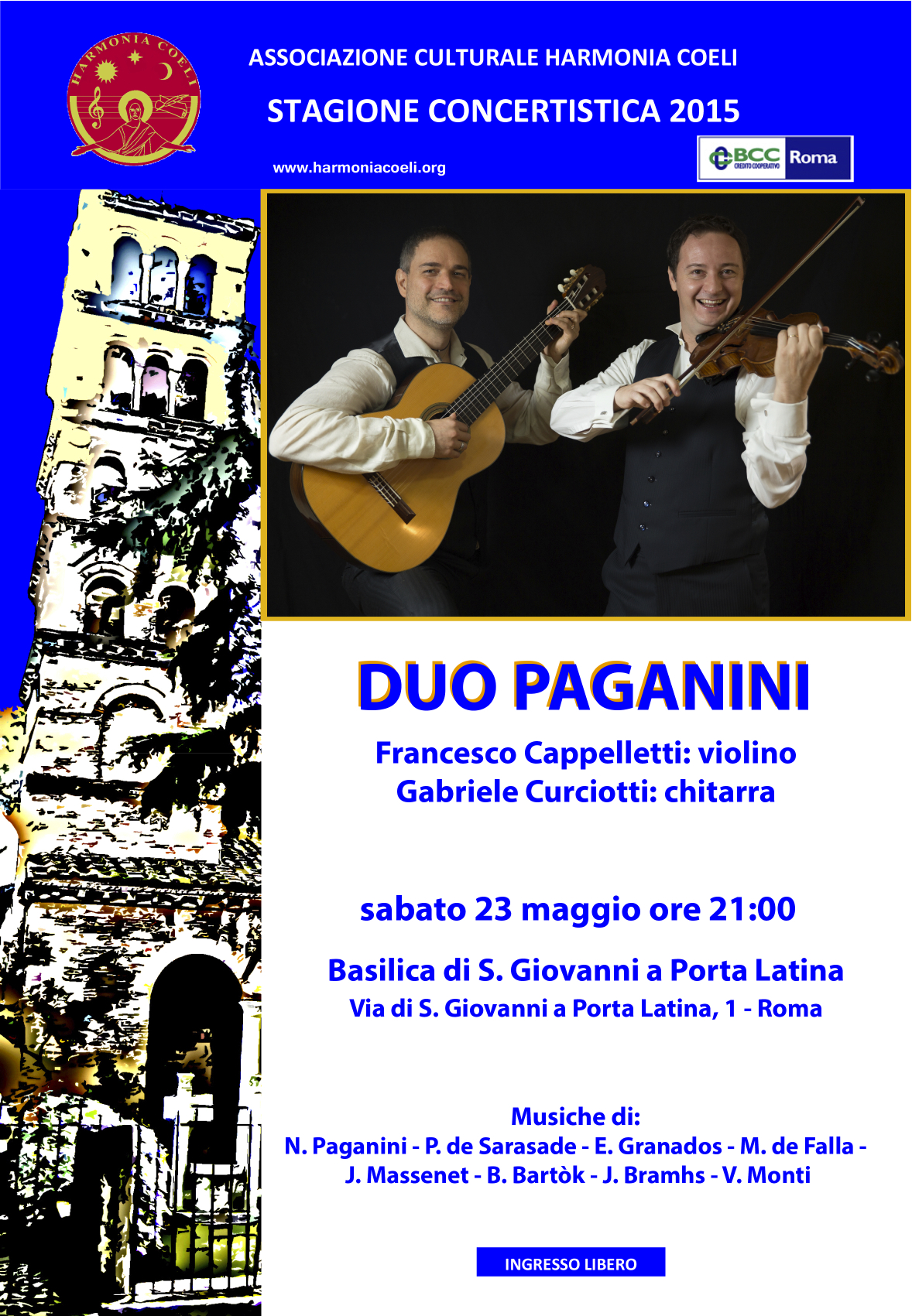 locandina 23 maggio duo paganini