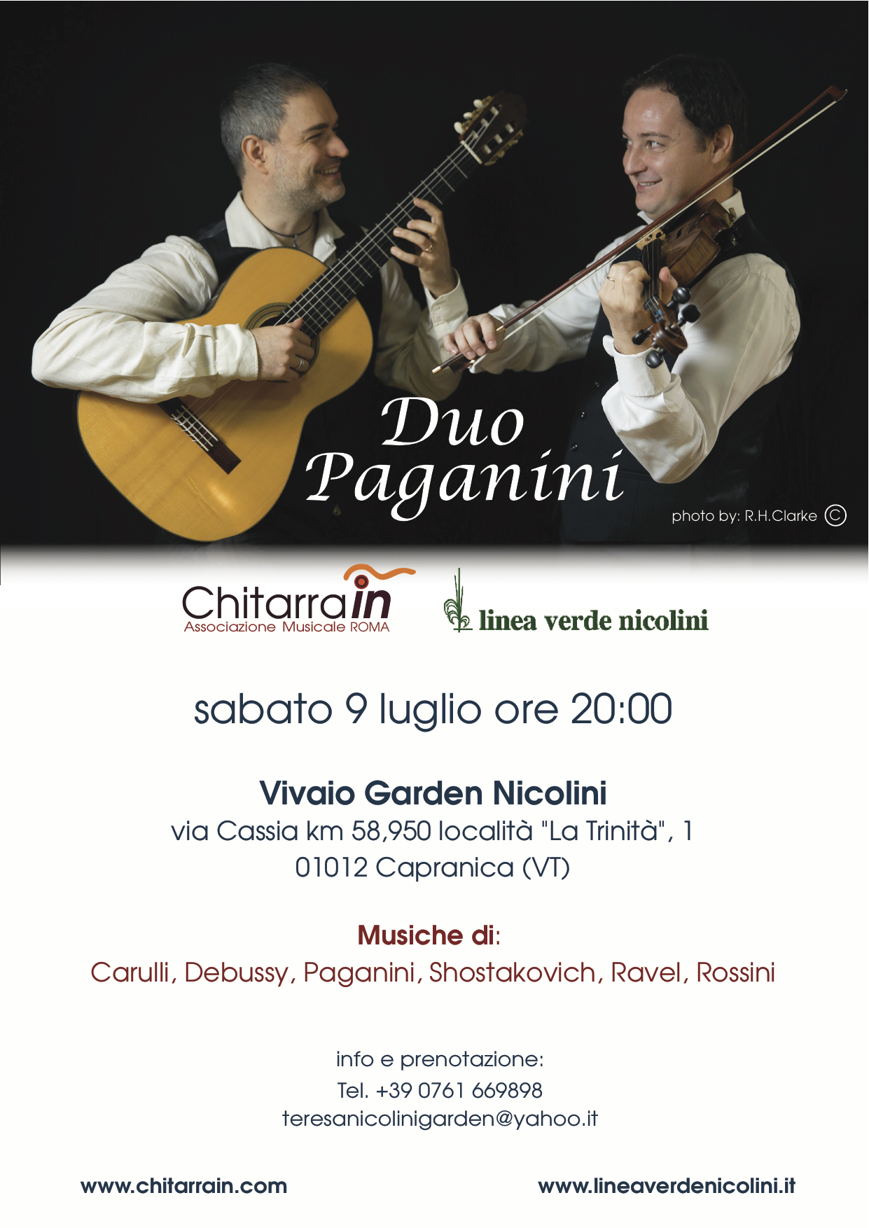 concerto vivaio Nicolini locandina